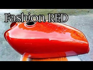 How to paint Metallic Red?