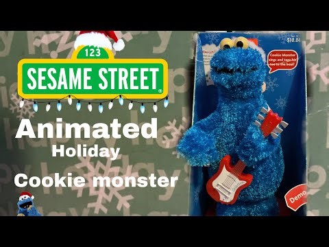 Gemmy 2005 animated holiday Cookie Monster