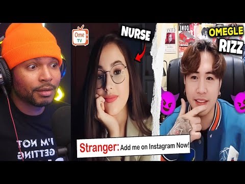 MARCUST RIZZING UP A HOT GIRL ON OMETV | She's a NURSE!!!!