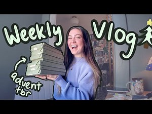 Unwrapped Reading Vlog🎄🎁 finishing a fantasy series, 2026 journals, and cozy baking🍞💫