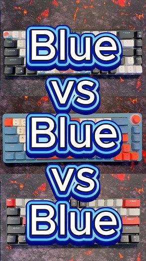 Which Switch Sounds Better? Blue vs Blue vs Blue
