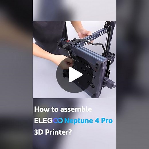 #Howto assemble ELEGOO Neptune 4 pro 3d printer?#tutorial #3dprinting #3dprint #foryou