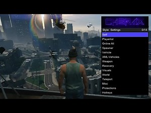 GTA 5 Free Mod Menu 1.48 Online Download With Money Drop. Cherax Menu