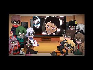 Anime characters react to shinra / fire force #react #shinra #fireforce