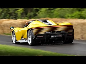 840HP Ferrari Daytona SP3: V12 Engine Sound, Accelerations & Burnouts!