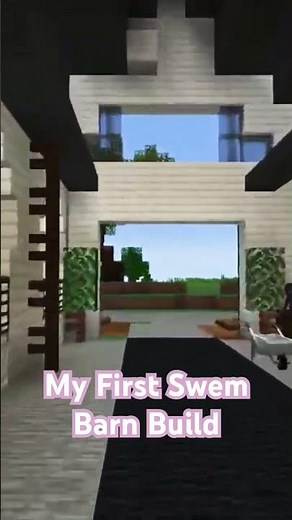 Swem Barn Build | Minecraft Equestrian Roleplay #swem #minecraft