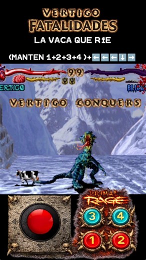 fatalities vertigo Primal Rage