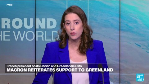 France 'early' defender of European sovereignty and Greenland