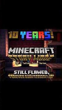 Minecraft: Story Mode 10 YEARS later... #shorts