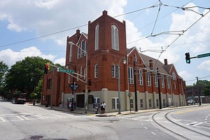 Historic Ebenezer Baptist Church in Atlanta, USA