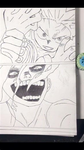 I'm Drawing the FINAL Fight Scene from My Hero Academia Manga