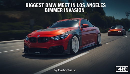 Biggest BMW Meet in Los Angeles | Bimmer Invasion [4K]