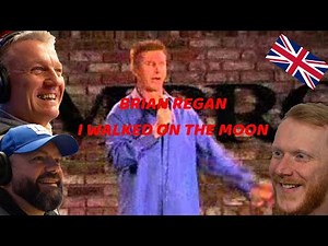 Brian Regan - I Walked On The Moon REACTION!! | OFFICE BLOKES REACT!!