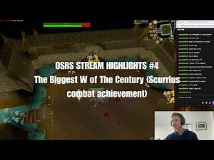OSRS Stream Highlights #4 - The Ultimate Scurrius Combat Achievement