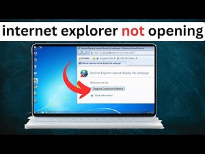 Fix Internet Explorer cannot display the page || Diagnose connection problems Error in Windows 7