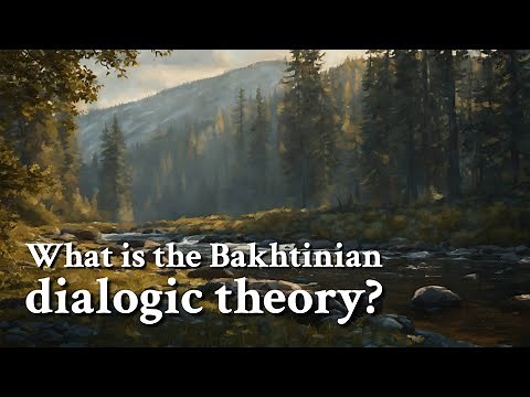 What is the Bakhtinian dialogic theory? | Philosophy