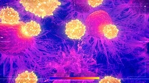Cytotoxic T cells targeting tumor cells | immunotherapy animation