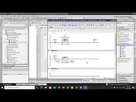 Lập trình PLC S7 1200 để Đọc xung tốc độ cao từ Encoder và tính tốc độ động cơ trên trên TIA Portal