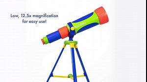 Educational Insights GeoSafari Jr. My First Telescope Toy, STEM Toy, Boys & Girls Ages 4+