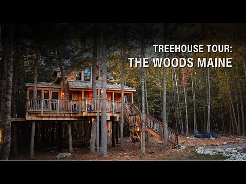 Treehouse Tour: The Woods Maine