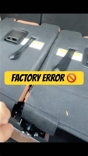 Tata Safari Quality Issues? 😱 Rear Seat Alignment Defect! #shorts