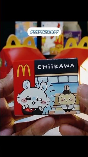 P2. MOMONGA got promoted as McDONALD’S GEL?! 😱🍔 Chiikawa Happy Meal Unboxing!