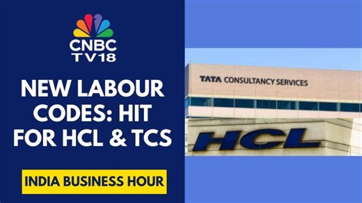 New Labour Code: ₹3,084 Hit For HCL TCS | India Business Hour | Kevin Puthussery