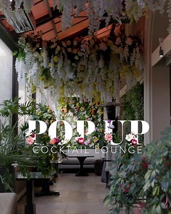 For a limited time, experience an exclusive botanical themed garden at The Pop-Up Cocktail Lounge at Four Seasons Hotel Los Angeles at Beverly Hills. Enjoy floral installations, fanciful floral-inspired cocktails and a California-inspired menu. Stop by today! | Four Seasons Hotel Los Angeles at Beverly Hills