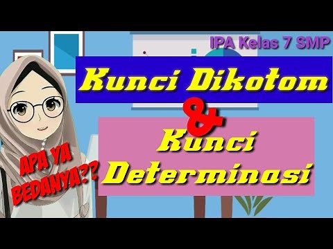 Kunci Dikotomi dan Kunci Determinasi Makhluk Hidup Kelas 7 SMP