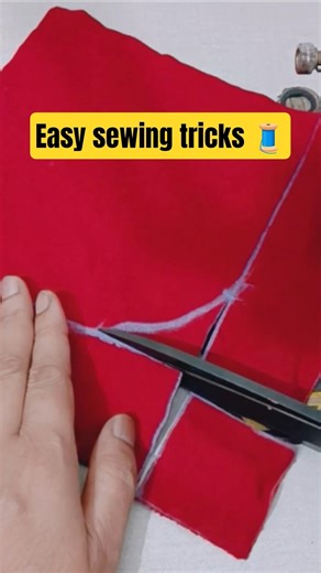 Sewing Tricks for Beginners /❤️Stitching Tutorial/✂️#viral #sewing#stitch#tricks #shorts#shortsfeed