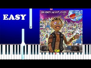 Juice WRLD - Empty Out Your Pockets (EASY Piano Tutorial)