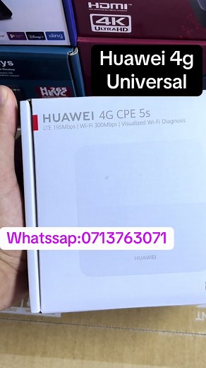 Huawei 4G CPE 5S: The Universal WiFi Solution