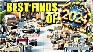 Best Garage Sale Finds of 2024 🤯🤯🤯 Best of 2024 - 2024 Top Finds Best of 2024 Top Finds! Best of 2024 Antique & Vintage Garage Sale & Yard Sale Finds!!! 😮😮 Chapters: 00:00 - Birks Silver Plated Dinnerware 02:27 - Vintage Piano Babies 05:15 - Ram's Head Lamp & Art Deco Ashtray 08:11 - Antique Biscuit Barrel 09:37 - St Anthony Statue 14:36 - Antique Leather Books 17:43 - Antique Ballerina Spinning Tops 21:26 - Vintage Ceramic Planters 23:31 - Wedgwood China Set 26:29 - Vintage Harley Davidson