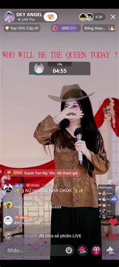 Lilly Sky Angel Chasing V2 Live Performance