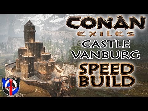 Conan Exiles Castle Vanburg SPEED BUILD