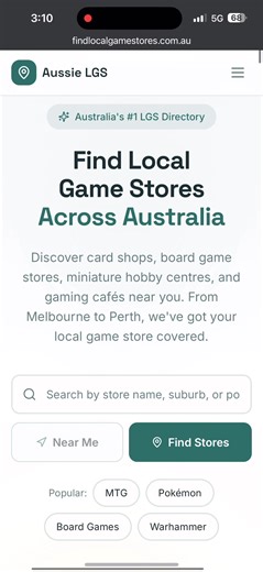 Find your local game store and events with my new website (still new and under construction as we go!) FindLGS.com