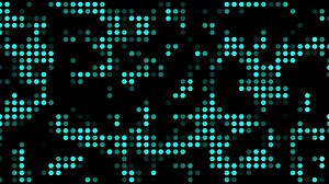Download Looping blue dot technology background for free