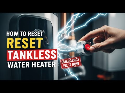 How to Reset Tankless Water Heater (Clear Error Codes 11, 12, 90) [Easy Fix]