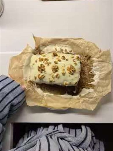Delicious Carrot Cake Loaf with Cream Cheese Frosting