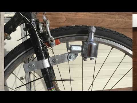 Attempt to Make a Bottle Dynamo Bracket For an Old Road bike. (12v 6w Dynamo.)