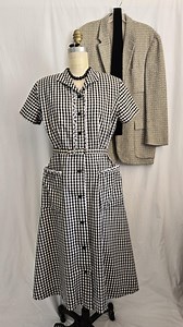 Vintage 1950 Dress and Men's Sportcoat - Etsy