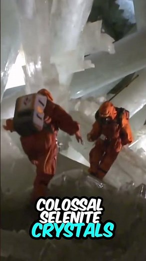 Mexico's Giant Crystal Cave: Unveiling the Cave of the Crystals #shorts