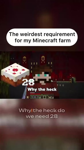 The Weirdest requirement for my Minecraft farm #minecraft #gaming #usa ##america #gamingincentiveprogram