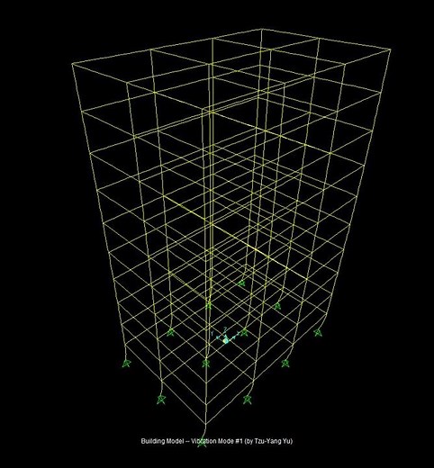 Building Model #1 - Earthquake Computer Simulation by UMass Lowell