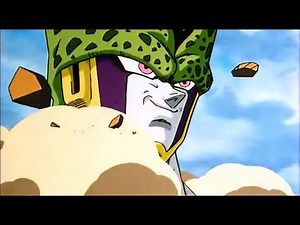 Vegetas final flash attack against cell dragon ball z