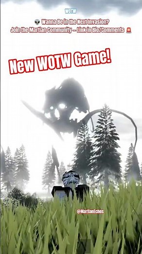 New War of The Worlds Gameplay! 👀 (Realistic!) #WarOfTheWorlds #Tripods #wotw #alien #scifi #game