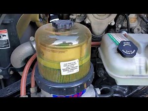How to Start your Truck After Running Out of Fuel in a Freightliner - Priming - Rifter Tutorials