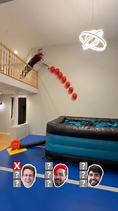 22M views · 159K reactions | Balloon POP Battle VS Nick Pro & @Brandon #parkour #balloons #balloonpop #flips #stunts #gymnastics #minigame #challenge #reels | Matt Larose | Facebook