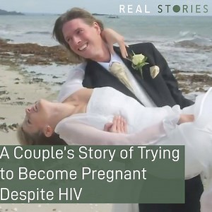 After being told he had HIV at just 12 years old, Andrew Evans and his wife Michelle are on a journey to try and start a family 👶🏻 What are your stories of trying to have a baby? | Real Stories