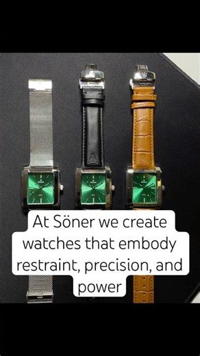 Simplicity in Motion #sonerwatches #watches #watchcollector
